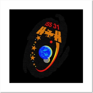 Black Panther Art - NASA Space Badge 153 Posters and Art